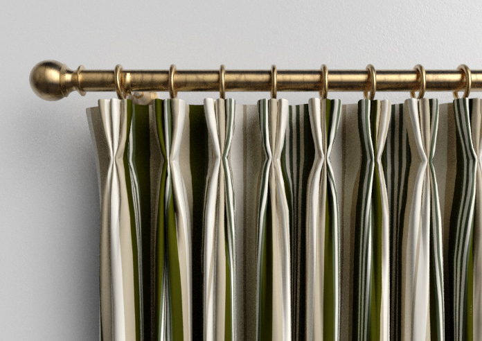 The British Stripe Co. George, Chilterns No.1 - Made to Measure Curtains - Image 11